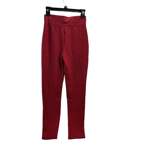 Unbranded Women Slimming Skinny Pants Size S Color Red - Picture 2 of 13